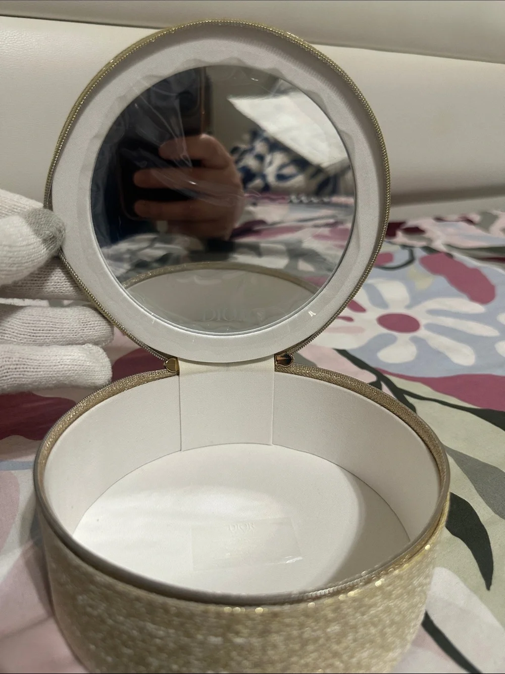 Dior Novelty Cosmetic pouch or Jewelry Case